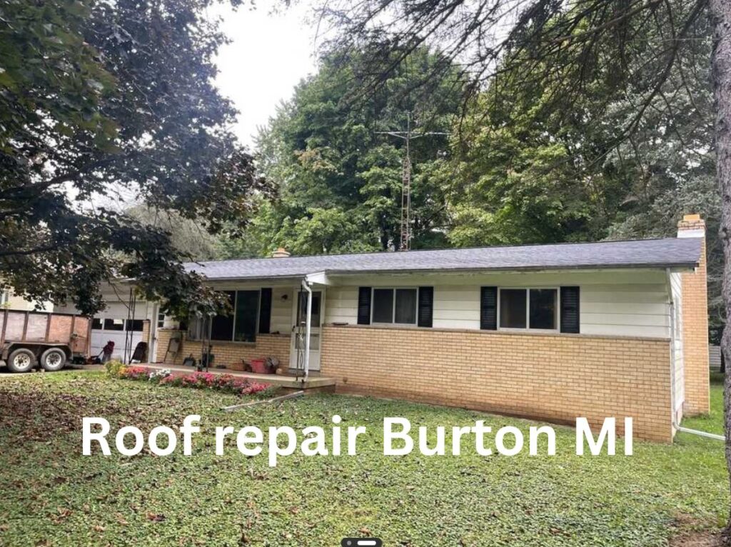 roof repair burton mi