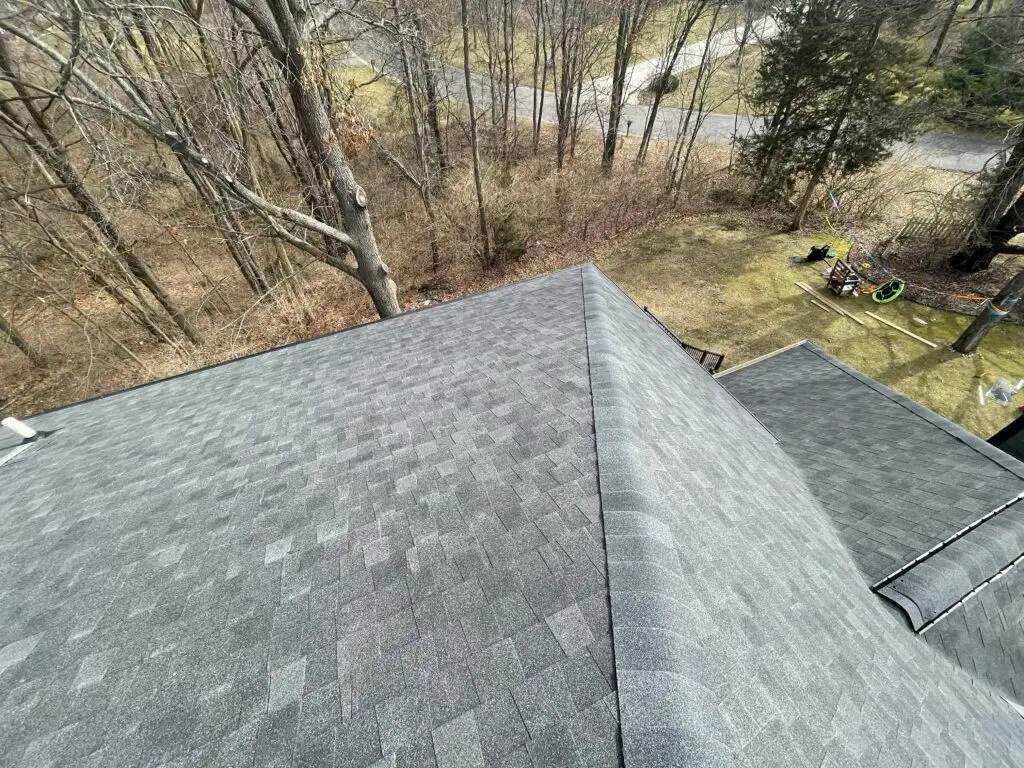 finished roof