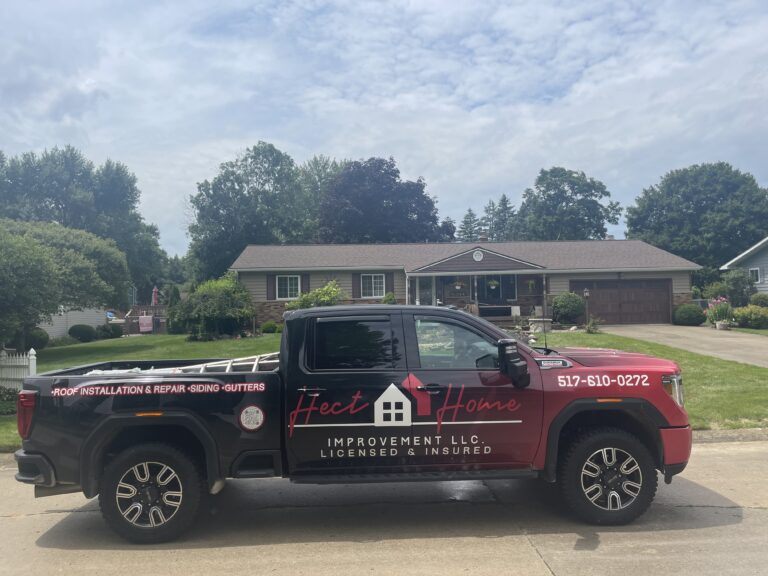 Hect Home truck outside house