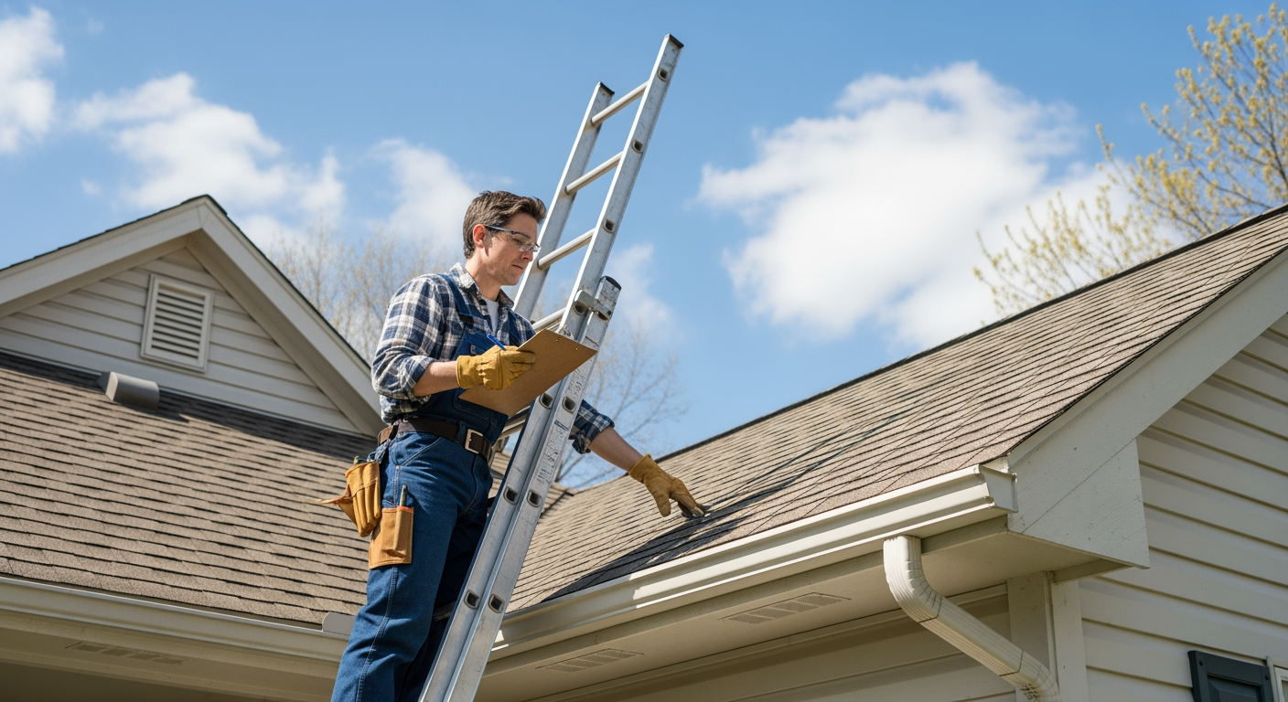 Spring Roof Inspection Checklist for Michigan