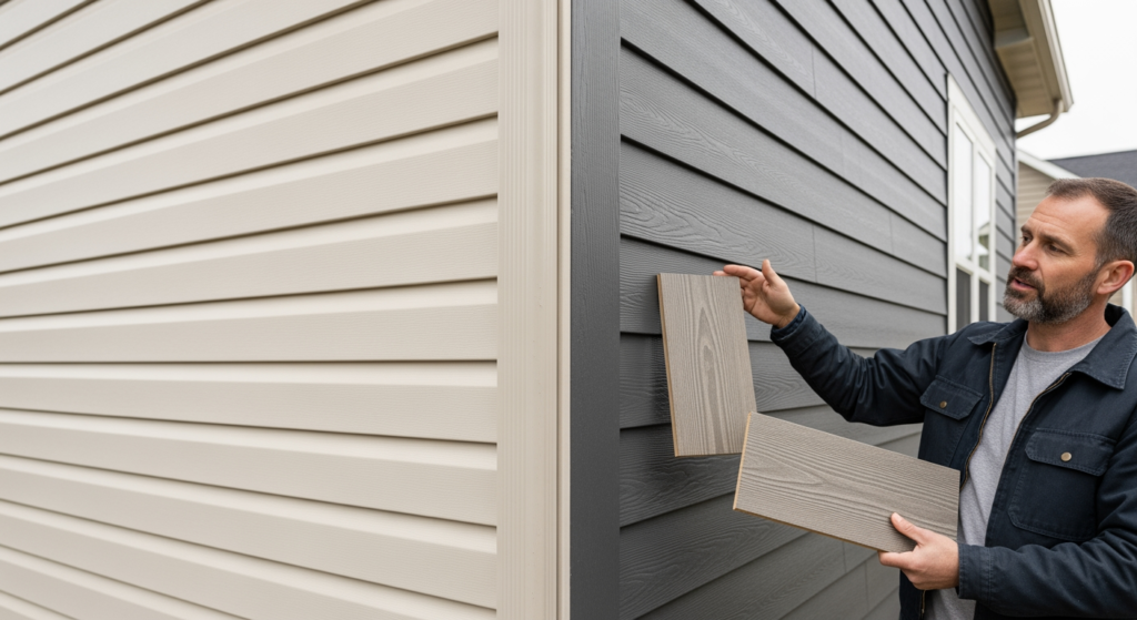 Featured image for Vinyl vs Fiber Cement Siding