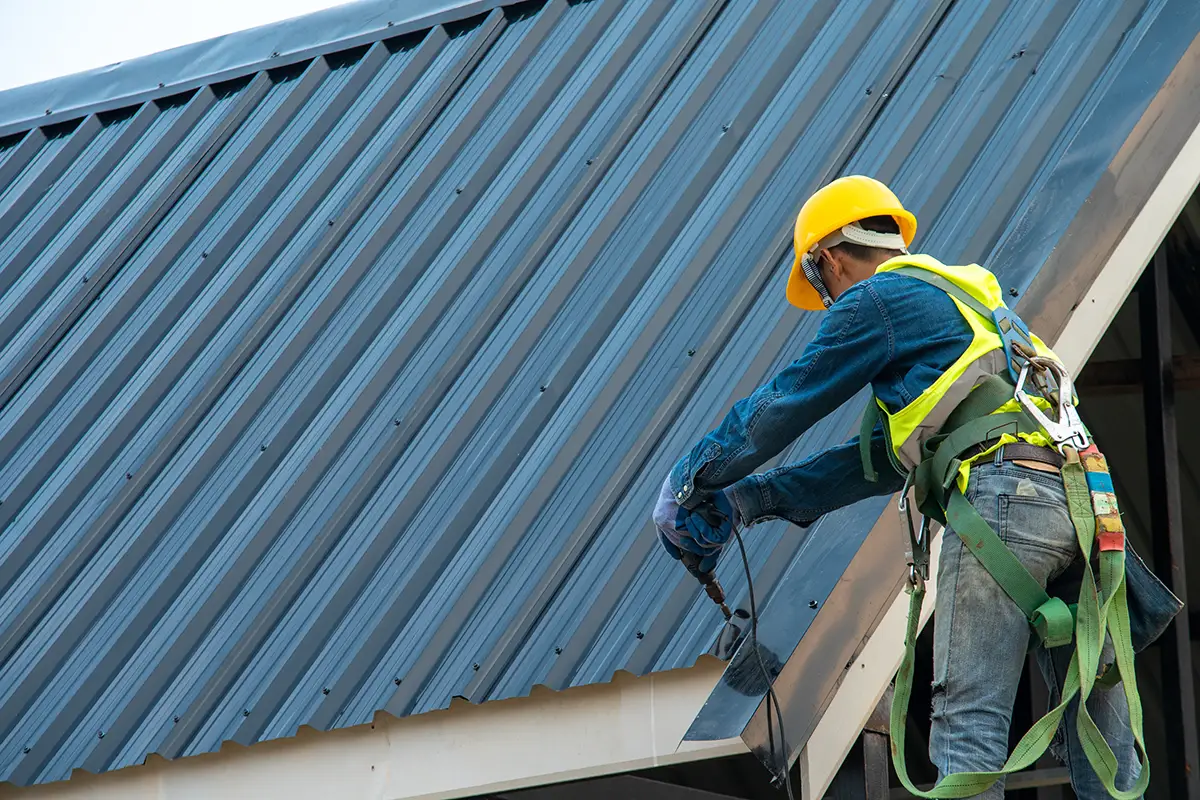 Looking for durable, energy-efficient roofing? See our expert team in action in "metal-roof.webp" as we provide professional metal roof installation, ensuring long-lasting protection for your home.