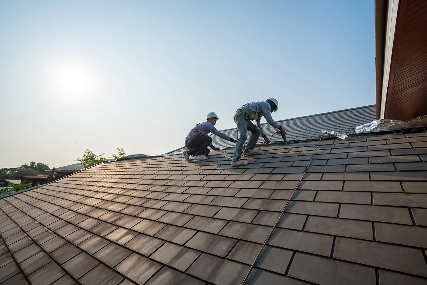 Roofing services we offer Burton, MI.